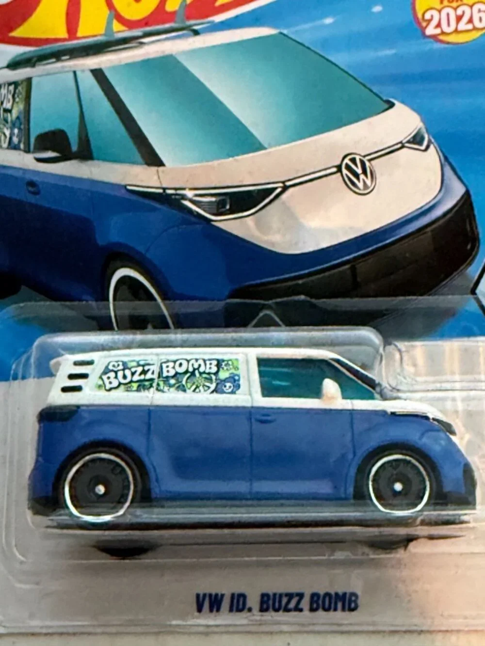 Hot Wheels 2026 VW ID. Buzz Bomb HW Euro 4/10 86/250
